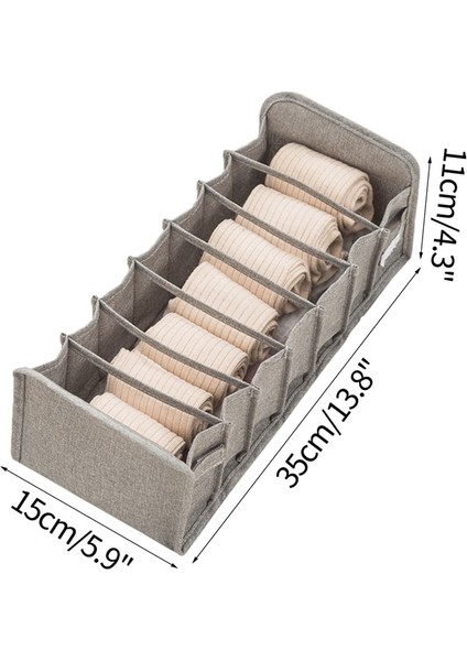 A-15X35X11CM Stili Katlanabilir Çorap Külot Sutyen Organizatör Kutusu Katlanabilir Iç Çamaşırı Saklama Kutusu Kravatlar Külot Çekmece Organizatör Giyim Depolama Organizatör (Yurt Dışından) fiyatları