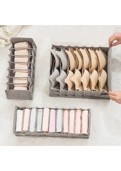 A-15X35X11CM Stili Katlanabilir Çorap Külot Sutyen Organizatör Kutusu Katlanabilir Iç Çamaşırı Saklama Kutusu Kravatlar Külot Çekmece Organizatör Giyim Depolama Organizatör (Yurt Dışından) modelleri