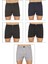 Özkan 11810 5'li Paketli Erkek Pamuklu Esnek Yumuşak Desenli Penye Boxer Şort Külot 1