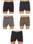Özkan 11810 5'li Paketli Erkek Pamuklu Esnek Yumuşak Desenli Penye Boxer Şort Külot 2