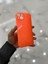 Apple iPhone 15 Plus Kamera Korumalı Simli Renkli Turuncu Silikon Kılıf 2