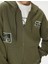 Kapşonlu Fermuarlı Sweatshirt Oversize Arkası Fotoğraf Baskılı Cepli 5