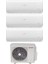A+ 36000 BTU 1 Dış + 3 Iç Ünite 24000 + 9000 + 9000 BTU Multi Inverter Klima 1