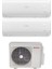 A+ 36000 BTU 1 Dış + 2 Iç Ünite 24000 + 12000 BTU Multi Inverter Klima 2