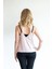 Sırt Detaylı Twin Ivy T-Shirt Pembe 1