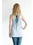 Sırt Detaylı Palm T-Shirt Gri Renk 1