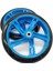 2 Parça Scooter Tekerleği 200 mm Pu Malzeme Tekerlek Kalınlığı 30 mm Abec-7 Rulman Scooter Aksesuarları, Mavi (Yurt Dışından) 5