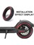 Elektrikli Scooter 8.5 Inç Kauçuk Lastik Delinmeye Dayanıklı Dayanıklı Katı Lastik Xiaomi M365 Pro Mijia Mi 1s Pro 2 Scooter (Yurt Dışından) 2