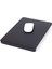 Deri Kenar Korumalı Mousepad Siyah 23 x 30 cm 2