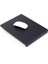 Deri Kenar Korumalı Mousepad Siyah 23 x 30 cm 5