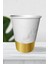 Mermer Gold Varak Karton Bardak 8oz 6lı 1