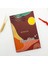Kişiye Özel Defter & Kiremit Fincan & Beyaz Kalem & Fular Hediye Seti 3