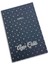 Kişiye Özel Kalp Desenli Defter & Mavi Kupa & Beyaz Kalem & Kokulu Sabun & Jacops Kahve Karışımı Hediye Seti 3