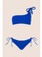 3405 Saks Tek Omuz Bikini Takımı 3