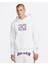 DJ0218-100 Jordan Sport Dna Men's Fleece Hoodie Erkek Beyaz Sweatshirt 2