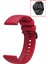 Honor Magic Watch 2 46MM Uyumlu Kordon Yumuşak Dokulu Soft Renk Tokalı Silikon Kayış 1
