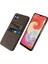 Samsung Galaxy A04 4g (164.4 x 76.3 x 9.1 Mm) Kumaş Doku Telefon Kasası Çift Kart Yuvaları Çarpma Geçirmez Pc Koruyucu Arka Kapak Kahverengi (Yurt Dışından) 1