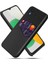 Samsung Galaxy A23E Için Şok Geçirmez Kumaş Doku Telefon Kasası Pu Derılı Pc Çizik Dirençli Cep Telefonu Kart Yuvası-Siyah ile Kapak (Yurt Dışından) 1