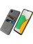 Samsung Galaxy A23E Kumaş Doku Çift Kart Yuvaları Telefon Geri Dikkatli Kılıf Sabit Pc Bırak-Kötü Kapak Grey (Yurt Dışından) 1