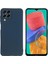 Samsung Galaxy M33 5g (Global Versiyon) Yumuşak Tpu Telefon Kapağı Çift Taraflı Mat Çizelge Karşıtı Geri Koşullu Mavi (Yurt Dışından) 2