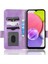 Samsung Galaxy A03S (166.5 x 75.98 x 9.14MM) Stand Cüzdan Pu Deri Kılıfı Baskılı Üçgen Desen Iç Tpu Telefon Kapak-Etkin (Yurt Dışından) 1
