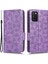 Samsung Galaxy A03S (166.5 x 75.98 x 9.14MM) Stand Cüzdan Pu Deri Kılıfı Baskılı Üçgen Desen Iç Tpu Telefon Kapak-Etkin (Yurt Dışından) 2