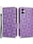 Samsung Galaxy A04 4g (164.4 x 76.3 x 9.1 Mm) Cüzdan Telefon Kılıfı Üçgen Desen Baskılı Şok Geçirmez Kılıf Anti-Güz Pu Deri Stand Kapağı Strap-Amaçlı (Yurt Dışından) 2