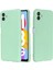 Samsung Galaxy M13 5g Için Cep Telefonu Kılıfı, Sıvı Silikon+Yumuşak Mikrofiber Astar Anti Dust Telefon Koruyucu Kapak Yeşil (Yurt Dışından) 2