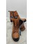 Çiğdem Gerçek Deri Taba Kadın Bot (B2A) - Taba - 36 - ST01187-TABA-36 2