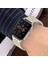 Apple Watch Series 1/2/3/4/5/6/7/8/se 42/44/45/49 mm Kordon Paslanmaz Çelik Baklalı Ayarlanabilir Akıllı Saat Kordonu 4