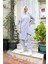 Kruvaze Bisiklet Yaka Sade Basic Tunik Panolon ikili takım - 03076 - Gri 5