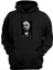 Unisex The Godfather Marlon Brando Baskılı Siyah Normal Kalıp Şardonlu Kalın Sweatshirt 1