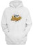 Unisex Stay Strong Baskılı Beyaz Normal Kalıp Şardonlu Kalın Sweatshirt 1