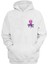 Unisex Renkli Ahtapot Ve Baloncukar Baskılı Beyaz Normal Kalıp Şardonlu Kalın Sweatshirt 1