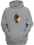 Unisex Modern War Fare 2 Baskılı Gri Normal Kalıp Şardonlu Kalın Sweatshirt 1