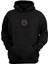 Unisex Wanted Baskılı Siyah Normal Kalıp Şardonlu Kalın Sweatshirt 1