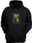 Unisex Wootf Sarı Bereli Dog Baskılı Siyah Normal Kalıp Şardonlu Kalın Sweatshirt 1