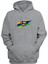 Unisex Plaj Voleybolu Spor Baskılı Gri Normal Kalıp Şardonlu Kalın Sweatshirt 1