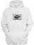 Unisex Uçan Motor Baskılı Beyaz Normal Kalıp Şardonlu Kalın Sweatshirt 1
