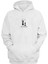 Unisex Trust The Process Baskılı Beyaz Normal Kalıp Şardonlu Kalın Sweatshirt 1