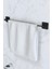 Yapışkanlı Siyah Uzun Havluluk Pratik ve Şık Banyo Mutfak Havluluk Askı 1