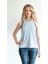 Sırt Detaylı Twin Ivy T-Shirt Gri 1