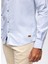 Açık Mavi Slim Fit %100 Pamuk Kolay Ütülenebilir Oxford Gömlek 5