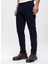 Lacivert Slim Fit Pamuklu Chino Pantolon 3