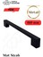 160 mm Metal Siyah Çekmece Kulpları Dolap Mutfak Mobilya Kulpu 1 Adet ( 16.2 cm ) 1