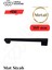 160 mm Metal Siyah Çekmece Kulpları Dolap Mutfak Mobilya Kulpu 1 Adet ( 16.2 cm ) 2