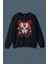 Kitsune Mask Japanese Japon Kültür Baskılı Unisex Sweat 1