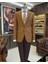 Italyan Stil Slim Fit 8 Drop Mono Yaka Erkek Ceket Camel T10982 1