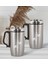 Gift Kişiye Özel Deri Çantalı Krom Seyahat Termosu ve Ikili Termos Mug Hediye Seti - 6 2