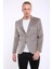 Intersivin 6 Drop Slim Fit Kadife Tam Astar Blazer Erkek Tek Ceket Tek Ceket 5